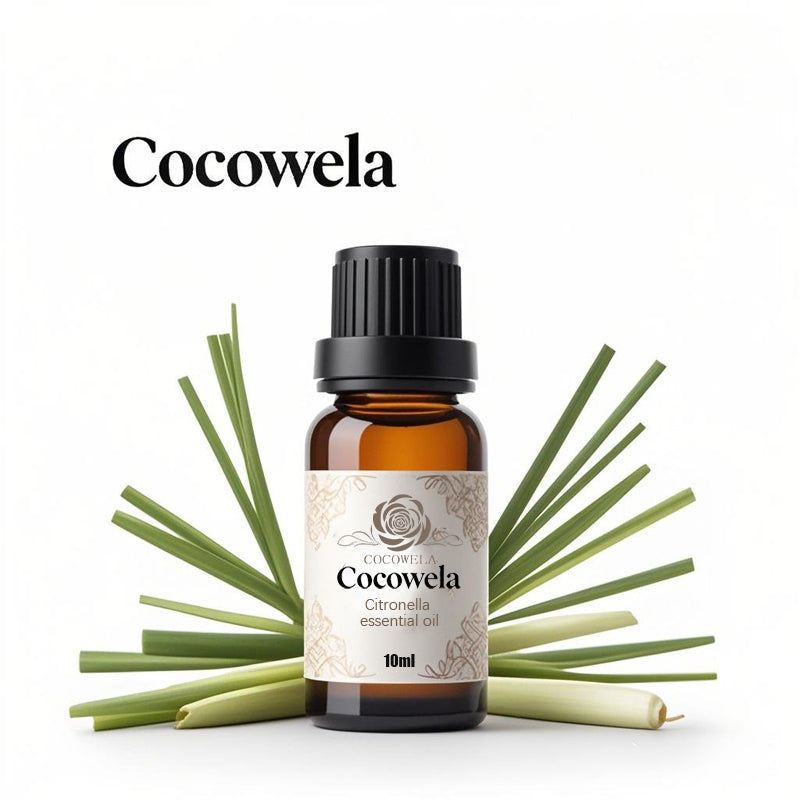 100% Pure Lemongrass Essential Oil - Natural Mosquito Repellent & Skin Toner